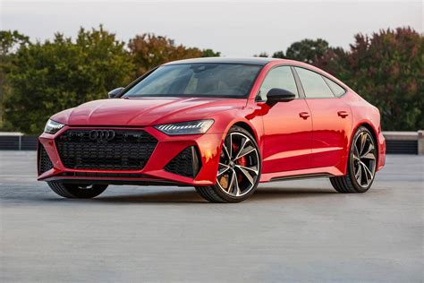 2023 Make: Audi Model: RS 7 Body type: Sedan Doors: 4 doors Drivetrain: All-Wheel Drive Engine: 4L V8 Exterior color: Sebring Black Crystal Effect Combined gas mileage: 17 MPG Fuel type: Gasoline Interior color: Black/Gray Transmission: 8-Speed Automatic Mileage: 7 NHTSA overall safety rating: Not Rated